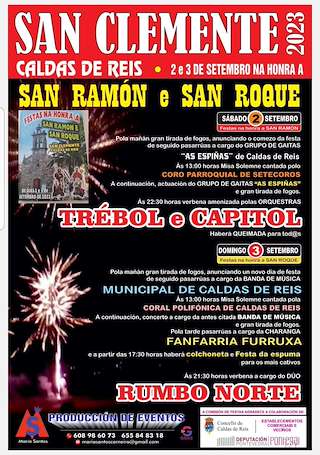 San Ramón y San Roque de San Clemente (2026) en Caldas de Reis