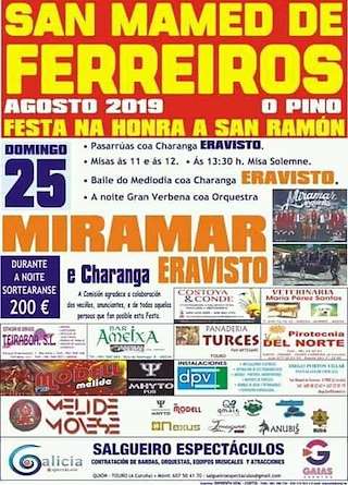 San Ramón de San Mamed de Ferreiros (2026) en O Pino