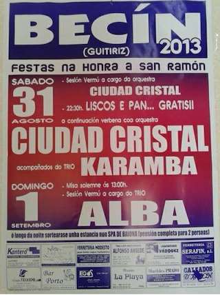 San Ramón e San Xulián de Becín en Guitiriz