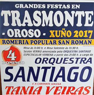 San Román de Trasmonte en Oroso