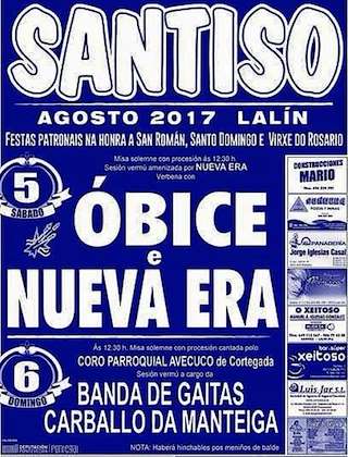 San Román e Santo Domingo de Santiso en Lalín