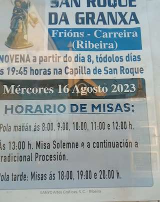 San Roque da Granxa (2026) en Ribeira