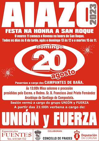 San Roque de Aiazo en Frades