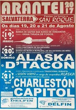 San Roque de Arantei en Salvaterra do Miño