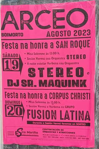 San Roque de Arceo en Boimorto