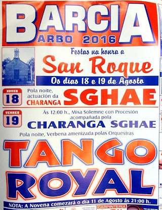 San Roque de Barcia en Arbo