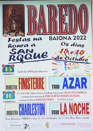 San Roque de Baredo en Baiona