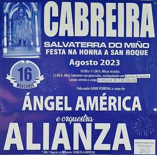 San Roque de Cabreira en Salvaterra do Miño