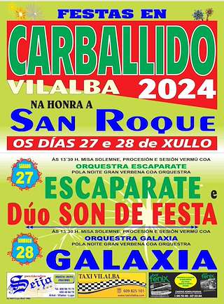 San Roque de Carballido en Vilalba