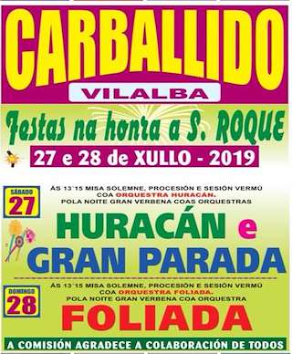 San Roque de Carballido en Vilalba