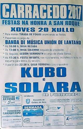 San Roque de Carracedo en Caldas de Reis