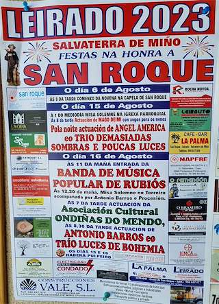 San Roque de Leirado en Salvaterra do Miño