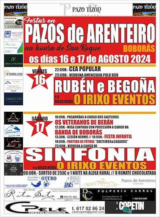 San Roque de Pazos de Arenteiro (2026) en Boborás