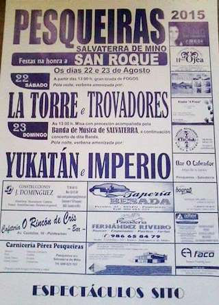 San Roque de Pesqueiras en Salvaterra do Miño