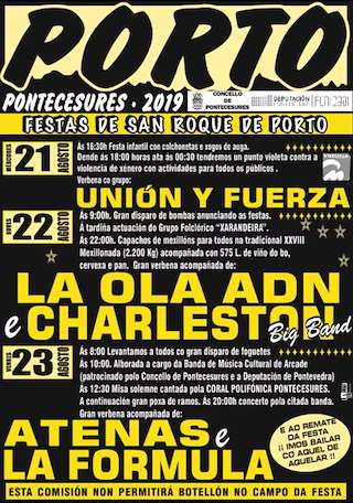 San Roque de Porto - XXXII Mexillonada en Pontecesures