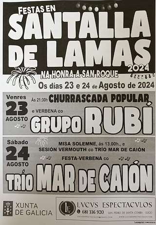 San Roque de Santalla de Lamas en Lugo