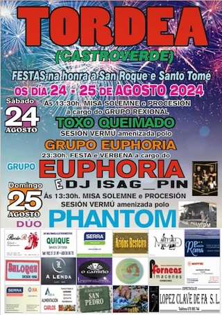 San Roque e Santo Tomás de Tordea en Castroverde