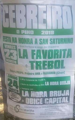 San Sadurniño de Cebreiro en O Pino