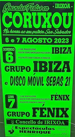 San Salvador de Coruxou en Irixoa