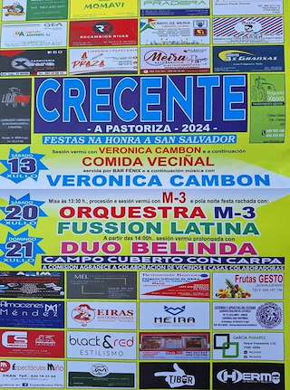 San Salvador de Crecente en Pastoriza