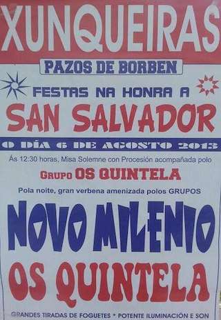 San Salvador de Xunqueiras (2026) en Pazos de Borbén