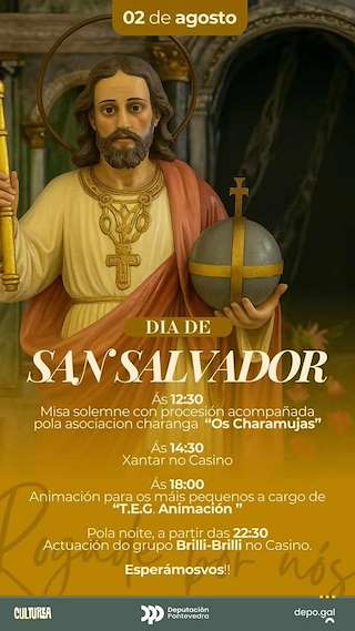 San Salvador de Xunqueiras en Pazos de Borbén