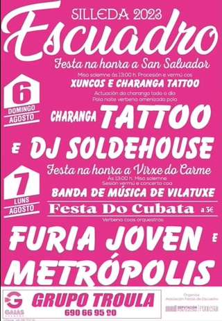 San Salvador e a Virxe do Carme de Escuadro en Silleda