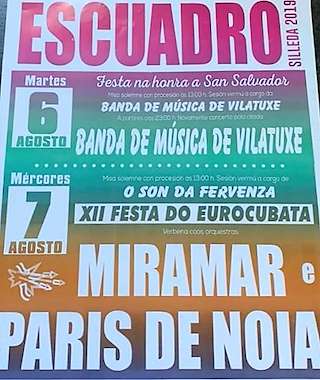 San Salvador e a Virxe do Carme de Escuadro en Silleda