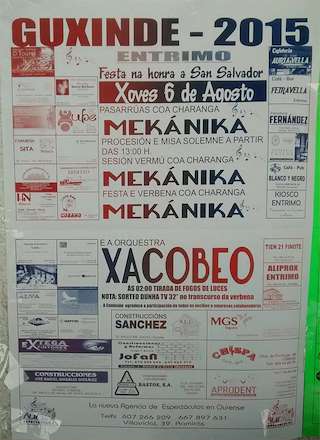 San Salvador de Guxinde en Entrimo