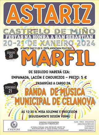 San Sebastián de Astariz (2026) en Castrelo de Miño