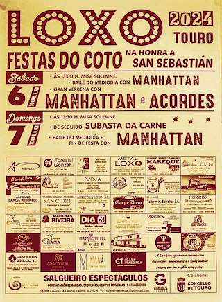 San Sebastián de Loxo en Touro