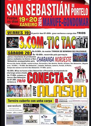 San Sebastián de Mañufe en Gondomar