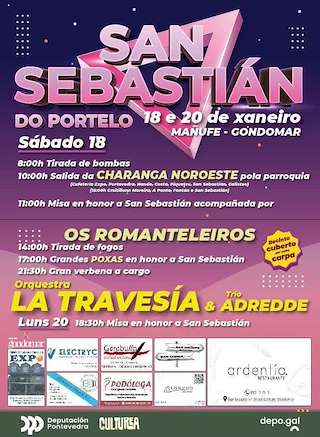 San Sebastián de Mañufe (2026) en Gondomar