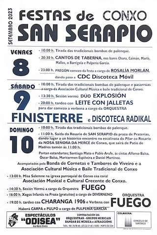 San Serapio de Conxo en Santiago de Compostela