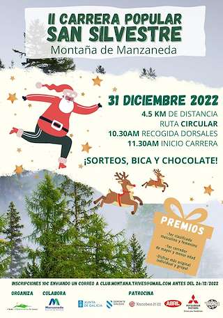 San Silvestre Montaña de Manzaneda (2025) en A Pobra de Trives