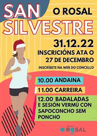 San Silvestre (2026) en O Rosal