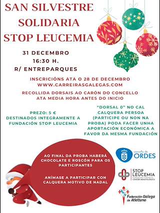 San Silvestre (2026) en Ordes