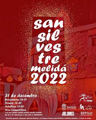 San Silvestre (2025) en Melide