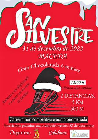 San Silvestre (2026) en Maceda