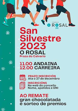 San Silvestre (2026) en O Rosal