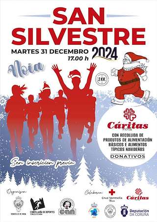 San Silvestre (2025) en Noia