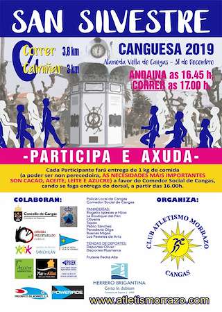 XI San Silvestre (2025) en Cangas