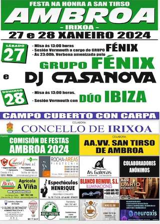 San Tirso de Ambroa en Irixoa