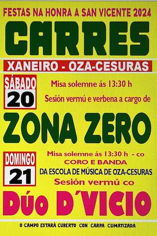 San Vicente de Carres en Oza Cesuras