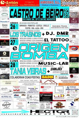 San Vitorio e San Agustín de Castro de Beiro en Ourense