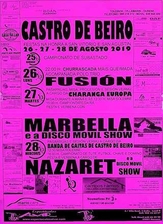 San Vitorio e San Agustín de Castro de Beiro en Ourense