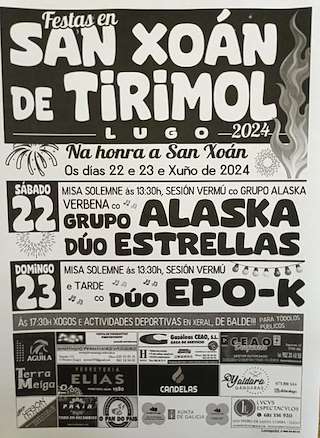 San Xóan de Tirimol en Lugo