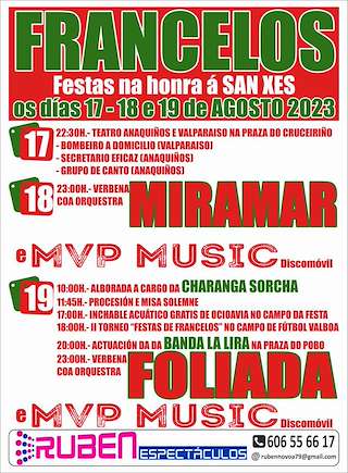 San Xés de Francelos (2026) en Ribadavia