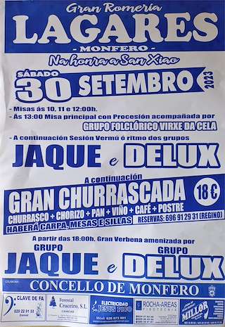 San Xiao de Lagares en Monfero