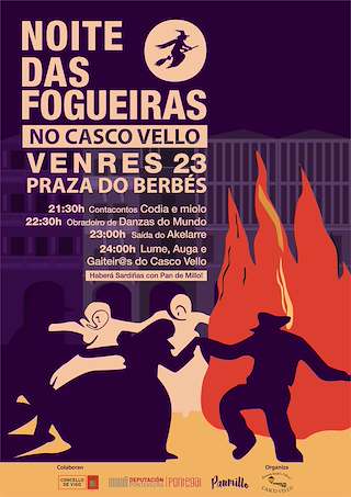 San Xoán - Noite das Fogueiras do Berbés en Vigo